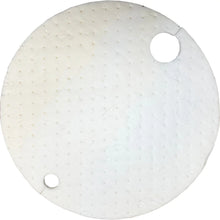 Load image into Gallery viewer, Round white object with two holes on a white background