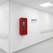 Load image into Gallery viewer, Cato Island Chief MRI Safe Plastic Fire Extinguisher Cabinet 10 lb Red 11051P