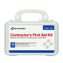 Load image into Gallery viewer, First Aid Only 10 Person OSHA Contractor First Aid Kit, Plastic Case