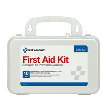 Load image into Gallery viewer, First Aid Only 10 Unit First Aid Kit Plastic Case