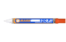 Load image into Gallery viewer, U-Mark 100P Fine Line Industrial Paint Marker – Orange