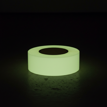 Load image into Gallery viewer, Illustration of how photoluminescent tape appears in darkness. Not a photograph of this product.
