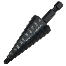 Load image into Gallery viewer, Lenox Vari-Bit Step Drill Bit #8 3/16 in to 7/8 in Cutting Diameter 12 Steps