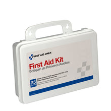 Load image into Gallery viewer, First Aid Only 25 Person OSHA First Aid Kit, Weatherproof Plastic Case, OSHA Compliant