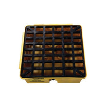 Load image into Gallery viewer, Eagle Manufacturing 1 Drum 15 Gallon Sump Capacity Modular Spill Containment Platform with Drain Yellow (view 3 of 5)