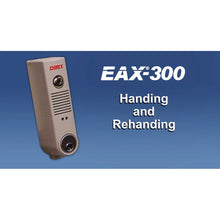Load image into Gallery viewer, Detex EAX300GRY Surface Mount Battery Powered 100DB Door Prop Alarm with Internal Magnetic Door Contacts and Back Box Gray Finish