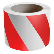 Load image into Gallery viewer, Anti-Slip Floor Marking Tape Red and White