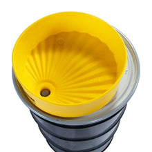 Load image into Gallery viewer, Eagle Manufacturing 18" Diameter Drum Funnel with Screen Yellow (view 4 of 5)