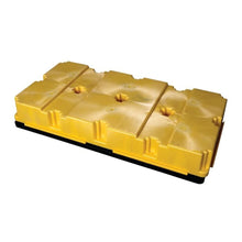 Load image into Gallery viewer, Eagle Manufacturing 2 Drum 30 Gallon Sump Capacity Modular Spill Containment Platform without Drain Yellow (view 4 of 5)