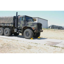 Load image into Gallery viewer, Checkers All-Terrain Heavy-Duty Wheel Chock with Rubber Pad 40 Ton Capacity 28-38 in. Tires (view 4 of 4)