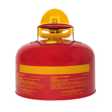 Load image into Gallery viewer, Eagle Manufacturing 2.5 Gallon Steel Safety Can for Flammables Type I Flame Arrester Funnel Red (view 4 of 5)