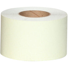 Load image into Gallery viewer, Photoluminescent Anti-Slip Grit Tape for Stair Nosings. Another roll width, photographed on a white background.