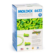 Load image into Gallery viewer, Moldex Meteors® Corded Small Disposable Foam Earplug 6632, NRR 33dB