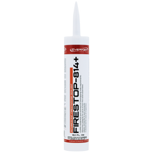 Load image into Gallery viewer, Everbuild Firestop 814+ sealant cartridge on a white background