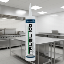Load image into Gallery viewer, Evercoat Trusil 100 silicone sealant tube on a white background