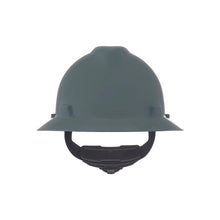 Load image into Gallery viewer, MSA V-Gard Slotted Full-Brim Hard Hat, Gray, w/Fas-Trac III Suspension