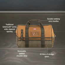 Load image into Gallery viewer, Bucket Boss Gatemouth 20 Tool Bag