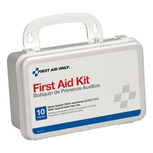 Load image into Gallery viewer, First Aid Only 10 Person First Aid Kit, Weatherproof Plastic Case, OSHA Compliant