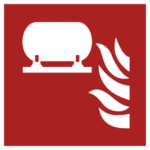 Load image into Gallery viewer, Restaurant Fire Safety Sign Kit ISO 7010 F001 + F005 + F012 (3-Pack)