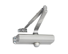Load image into Gallery viewer, Norton 1601689 Adjustable Medium Duty Surface Mounted Door Closer with Sex Nuts Aluminum Finish