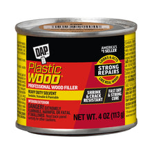 Load image into Gallery viewer, DAP Plastic Wood Professional Wood Filler Pine 4 oz Can