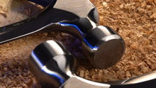 Load and play video in Gallery viewer, Estwing E3-16S Rip Hammer 16 oz with Leather Grip Blue Steel