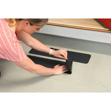 Load image into Gallery viewer, Anti-Slip Grit Stair Treads Commercial Grade Black
