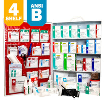 Load image into Gallery viewer, HART ANSI Class B 4-Shelf First Aid Station
