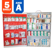 Load image into Gallery viewer, HART ANSI Class A 5-Shelf First Aid Station
