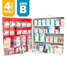 Load image into Gallery viewer, HART ANSI Class B Extra-Wide 4-Shelf First Aid Station
