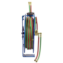 Load image into Gallery viewer, Coxreels SHW Series Spring-Driven Twin-Line Welding Hose Reel 50 ft
