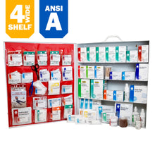 Load image into Gallery viewer, HART ANSI Class A Extra-Wide 4-Shelf First Aid Station
