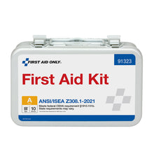 Load image into Gallery viewer, First Aid Only 10 Person ANSI A Metal First Aid Kit, ANSI 2021 Compliant
