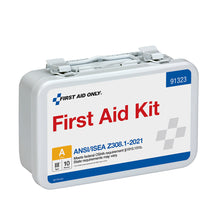 Load image into Gallery viewer, First Aid Only 10 Person ANSI A Metal First Aid Kit, ANSI 2021 Compliant
