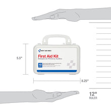 Load image into Gallery viewer, First Aid Only 10 Person First Aid Kit, Weatherproof Plastic Case, OSHA Compliant
