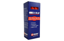 Load image into Gallery viewer, U-Mark 100P Fine Line Industrial Paint Marker – Orange
