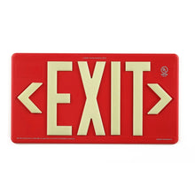 Load image into Gallery viewer, Photoluminescent Exit Sign for Outdoor and Wet Locations 100FT
