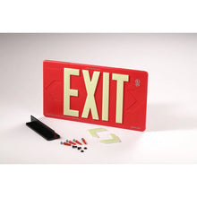 Load image into Gallery viewer, Photoluminescent Exit Sign for Outdoor and Wet Locations 100FT
