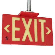 Load image into Gallery viewer, Photoluminescent Exit Sign 100FT
