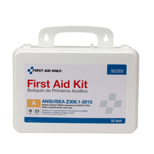Load image into Gallery viewer, First Aid Only 16 Unit 25 Person ANSI A First Aid Kit, ANSI 2015 Compliant
