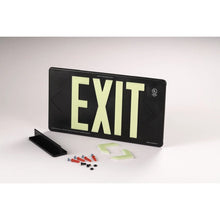 Load image into Gallery viewer, Photoluminescent Exit Sign for Outdoor and Wet Locations 100FT
