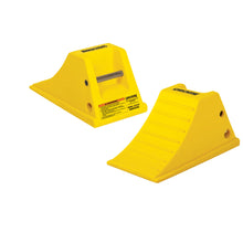 Load image into Gallery viewer, Checkers All-Terrain Heavy-Duty Wheel Chock with Aluminum Cleat 40 Ton Capacity 28-38 in. Tires (view 2 of 5)
