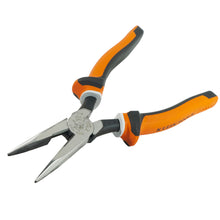 Load image into Gallery viewer, Klein Tools Long Nose Side Cutter Pliers 8-In Slim Insulated
