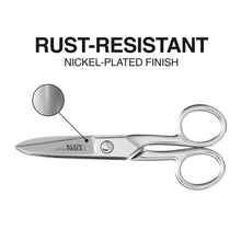 Load image into Gallery viewer, Klein Tools Electrician's Scissors 5-1/4-Inch
