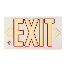 Load image into Gallery viewer, Photoluminescent Exit Sign 50FT
