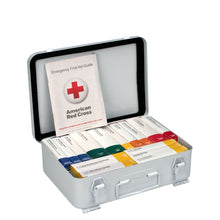 Load image into Gallery viewer, First Aid Only 25 Person 16 Unit ANSI A First Aid Kit, Steel, Weatherproof, ANSI 2015 Compliant
