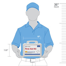 Load image into Gallery viewer, First Aid Only 25 Person ANSI A Plastic First Aid Kit, ANSI 2021 Compliant

