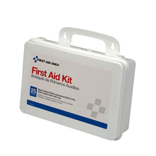 Load image into Gallery viewer, First Aid Only 25 Person OSHA First Aid Kit Weatherproof Plastic Case
