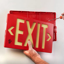 Load image into Gallery viewer, Photoluminescent Exit Sign 100FT
