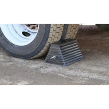 Load image into Gallery viewer, Checkers General-Purpose Rubber Wheel Chock with Cored Bottom Trucks &amp; Trailers (view 3 of 3)
